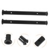 Gatuida 8pcs Trash Can Lid Latch Accessories Plastic Hinged Pins
