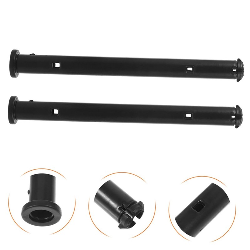 Gatuida 8pcs Trash Can Lid Latch Accessories Plastic Hinged Pins