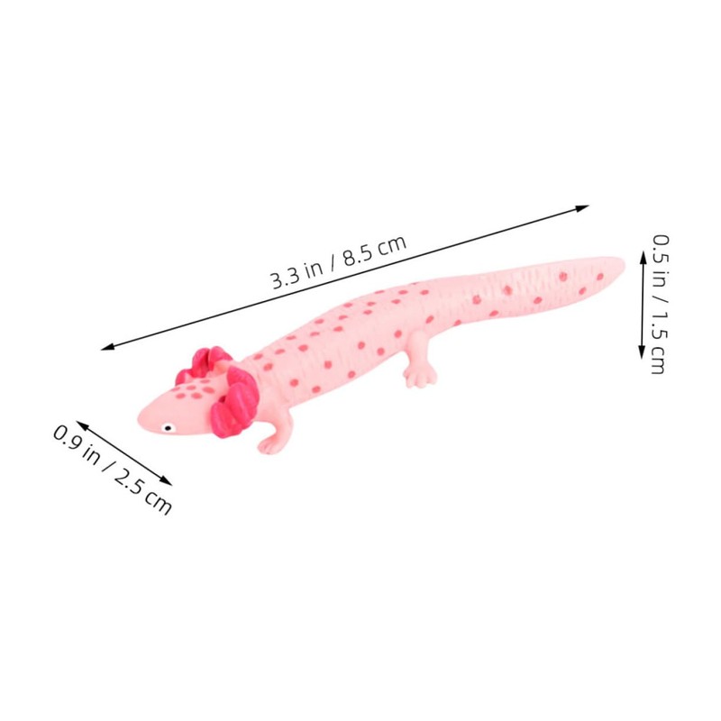 Kisangel Salamander Model Small Lizards Miniature Figure Simulated Salamander Figurine