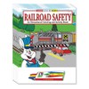 ZOCO - Railroad Safety - Educational Coloring Books (50 Bulk