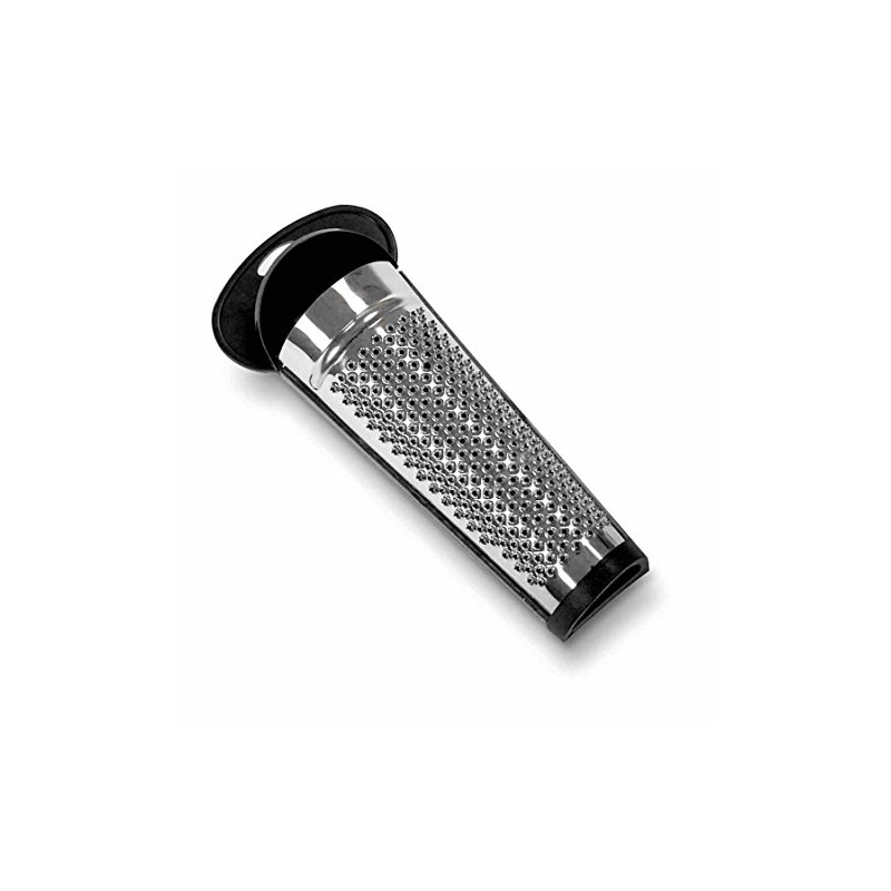 Staedter Nutmeg Grater with with Stock Compartment, Stainless Steel, Silver,