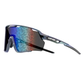 KAPVOE Cycling Glasses Men Women Mountain Bike Sunglasses Sports MTB Baseball Running Triathlon Golf Driving - K170