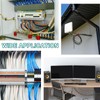 sourcing map 12Pcs Rubber Grommets, Mount Dia 10.5mm ID 7.5mm