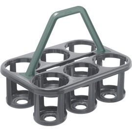 Rotho Basic Bottle Carrier for 6 Bottles 35 x 26 x 27 cm (L x W x H) Bottle Carrier