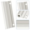 CroBlissful 4 Sets Hinge Leaf for Aluminum Doors - White