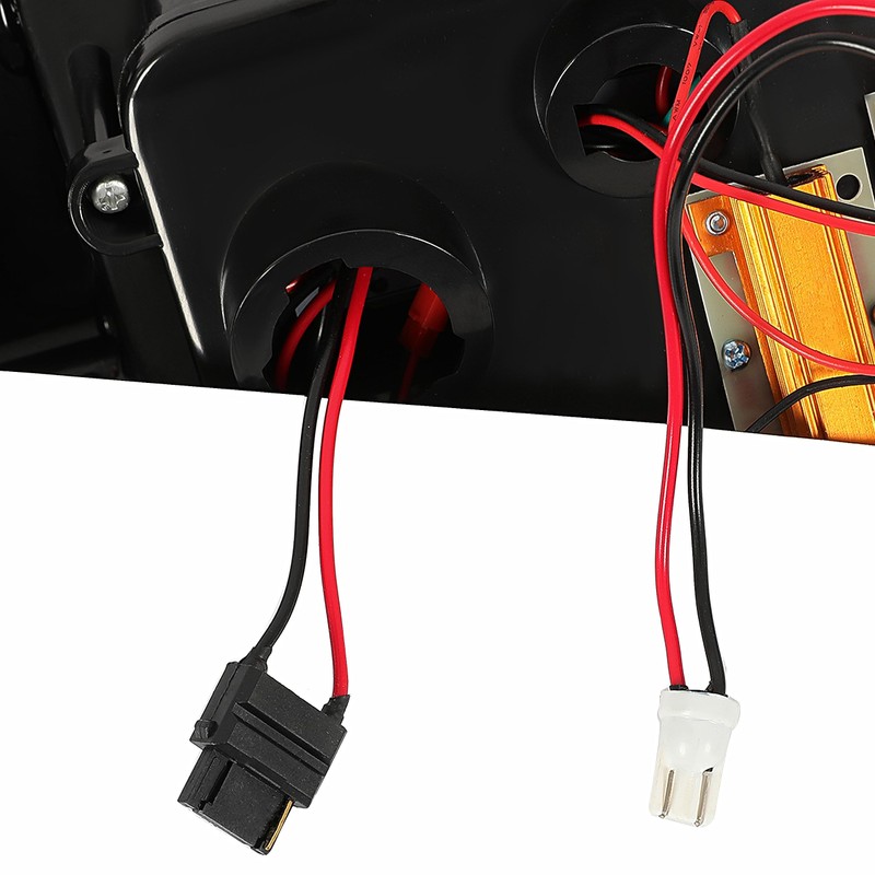 HECASA LED Pair Tail Lights Assembly Compatible with 2007-2014 GMC