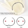 Pack of 100 Nail Display with Ring and 2 Number