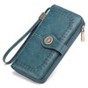 SENDEFN Wallet for Women RFID Blocking Leather Wallets Large Capacity