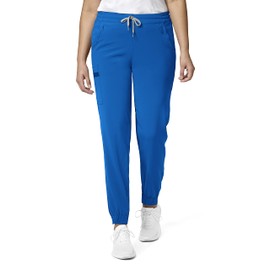WonderWink Womens Renew Women's Jogger Medical Scrubs Pants, Royal, Medium US
