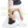 Sleep Yoga 2-Pack Pillow Cover Case Side Sleeper Pillow (Gray)