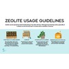 5 Lb - Clinoptilolite Zeolite Powder - Great CEC Exchange