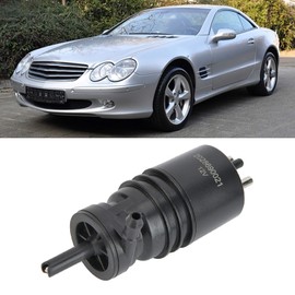 Headlight Washer Pump, 2028690021 Windshield Washer Pump Windscreen Washer Pump Professional Fit for W201 W123 W124 W126 W129
