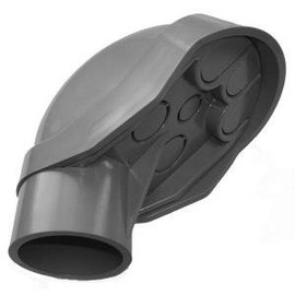 Service Entrance Cap, PVC, 6-5/8 in. L