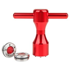 FoFoFo Golf Putter Weights Compatible with Scotty Cameron 2pcs Red 5g/10g/15g/20g/25g/30g/35g/40g/45g with Wrench Kit Set Compatible with Titleist Scotty Cameron Putter Newport (20g)