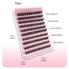 GGOKOK Lash Clusters Wispy DIY Lash Extension 8-16mm Eyelash Clusters