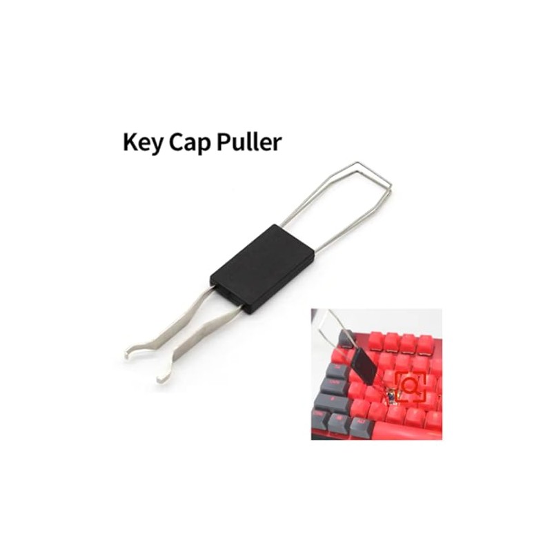 Extractor de teclas de acero inoxidable para un fácil reemplazo
