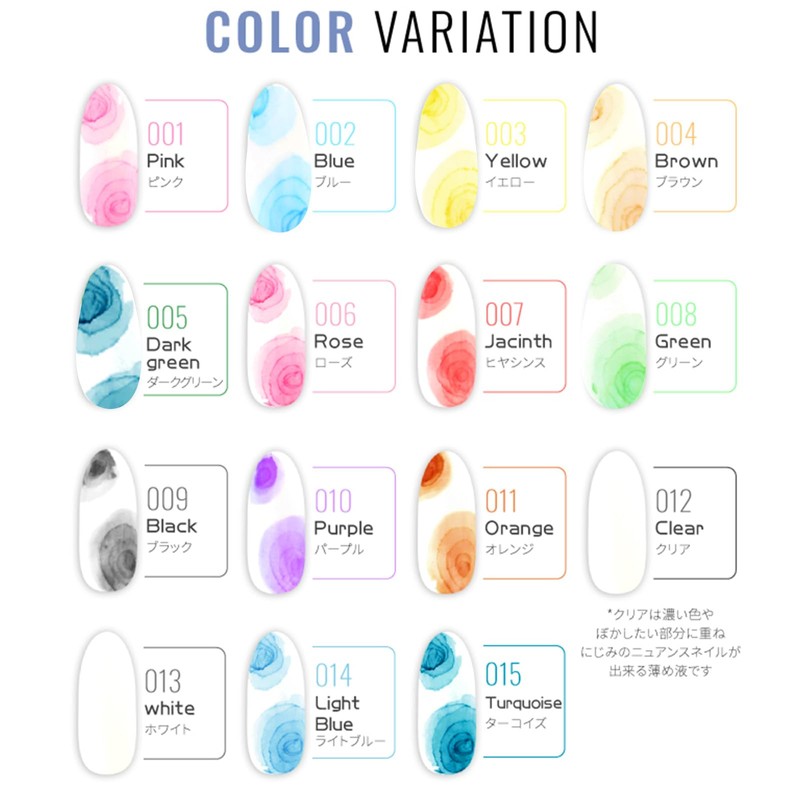 Nail Ink, 10ml, Liquid Nail, Watercolor, Tortoise Shell, Hanging Nail,