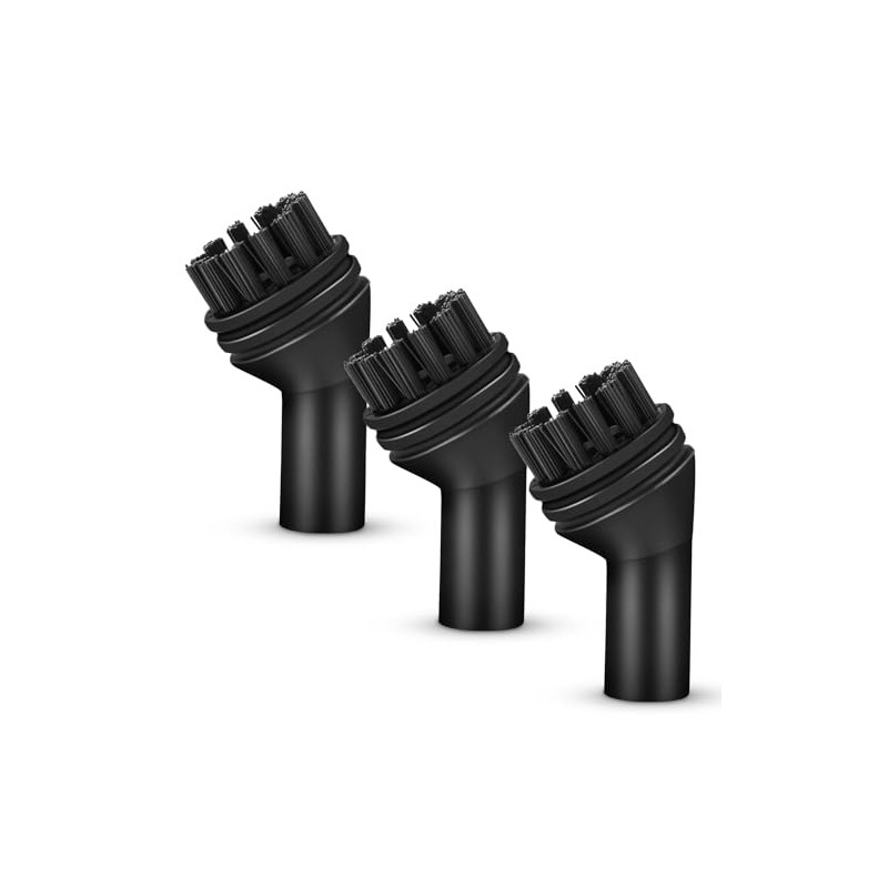 DreamNature 3 Pcs Premium Steam Cleaner Brush Head Set Nylon