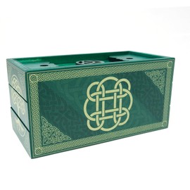 Celtic Puzzle Box by Crux Puzzles - Fun Wooden Puzzle Box With Two Hidden Compartments