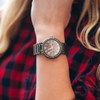 LNQ LUNIQI Watch Bezel Ring 47 mm, Metal Bezel Ring,