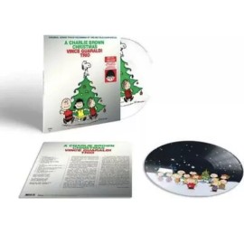 Charlie Brown Christmas, Limited Edition Silver Foil Embossed 2021 Picture Disc
