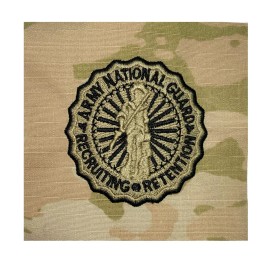 US Army National Guard Recruiting Retention OCP Basic Sew-On Badge