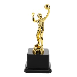 Outanaya Mini Volleyball Award Trophy Plastic Sports Trophy Cup for Kids School Competition Prize Decorative Function