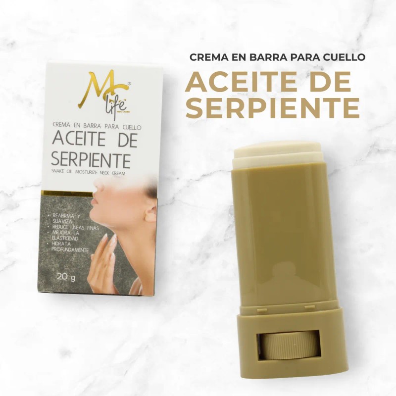 Crema Barra Reafirmante Cuello Anti Arrugas Life Todo Tipo Piel