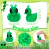 GGSTDDUP 64 Pcs Mini Resin Alien Ducks Figures, Tiny Alien