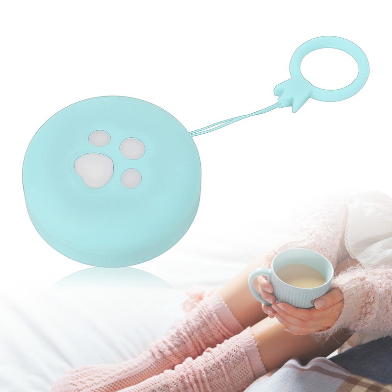 Electric Hand Warmer Men Women Cute Cat Paw Pattern Winter