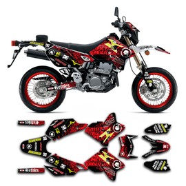 Kungfu Graphics Decal Kit for Suzuki DRZ 400 SM DRZ400SM Supermoto, SZDRSE9919015-KR