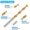 uxcell Tap and Drill Bit Set, 1pcs M6 x 1.25