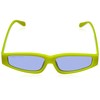 Urban Classics Lefkada Unisex Sunglasses Pack of 2, Neon yellow/black