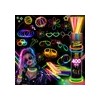 400 Pulseras Neon Fosforescente Glow Stick Fiestas Eventos