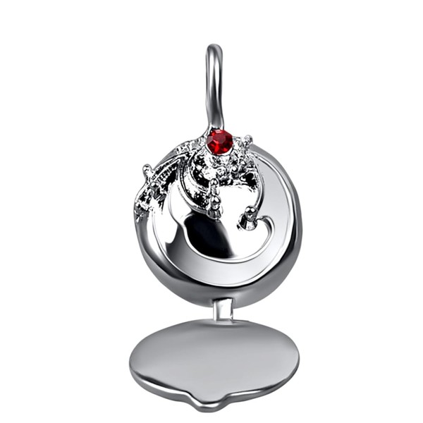 Niche-Finds STAINLESS STEEL Vervain Necklace Locket FILLED WITH REAL VERVAIN