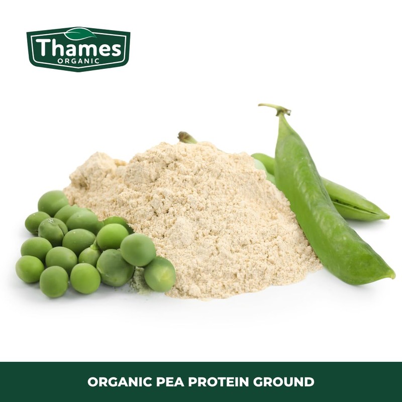 Thames Organic Organic Pea Protein Ground - Premium Vegan Supplement