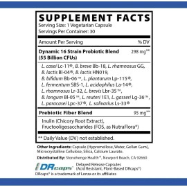 100% Pure Dynamic BIOTICS Stonehenge Probiotic Immune, Digestive, IBS & Gut Support