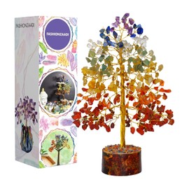 7 Chakra Crystal Tree, Money Tree, Healing Crystals, Feng Shui Tree, Bonsai Tree, Crystals and Healing Stones, Money Tree, Home Decor, Seven Chakra Tree of Life for Positive Energy, Spiritual Gifts