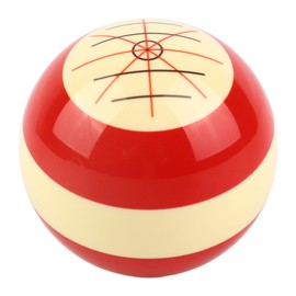 BuyWeek Billiard Cue Ball, 57.2 mm Pool Balls Resin Standard Pool Training Ball for American Billiard Eight Balls