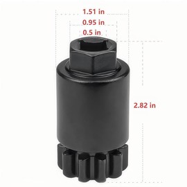 ZIYOSENLU 88800014 88840317 ‌Suitable for Volvo Mack Crank Flywheel Rotating Turning Barring Tool D11 D13 D16 MP7 MP8 MP10 Engines (2008-2020)