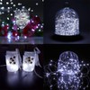 4 x Fairy Lights Battery Operated, Silver Wire Chains 8