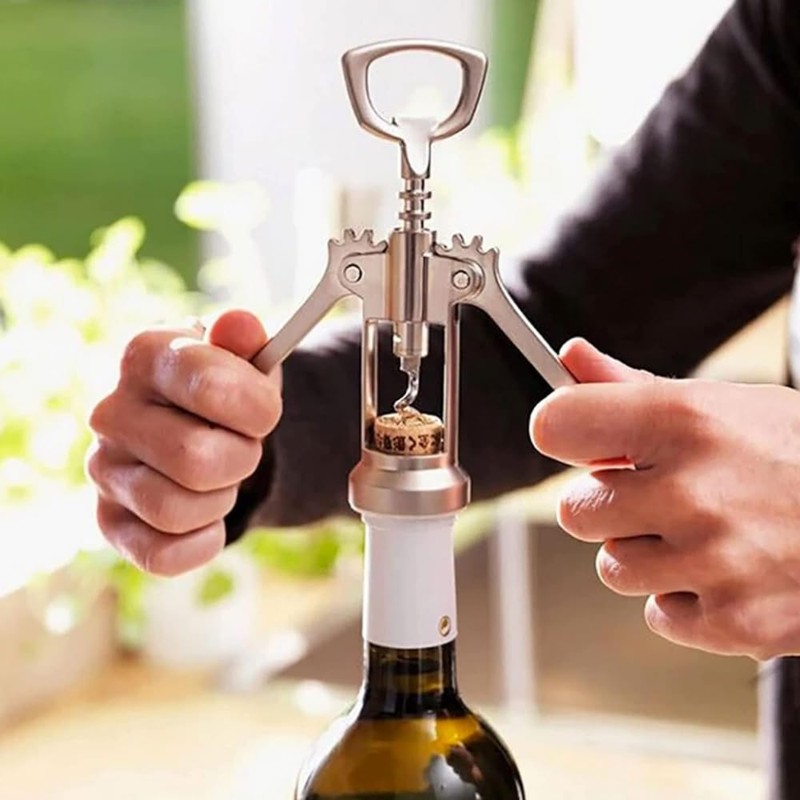 Wine Opener Wing Stainless Steel Corkscrew Wing Wine Opener Wine