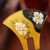 Eiya Miharodo Tortoise Style Chrysanthemum Bee Shaped Hairpin