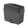 Car Trash Bin for Interior Waste Storage – Compact Black