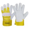 Foriox International Split Leather Work Gloves, Heavy Duty Thorn Proof