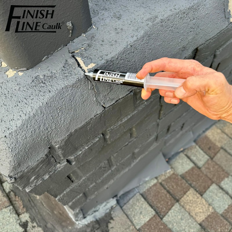 Finish Line Caulk Syringe Style Precision Caulking Tool (Finish Line