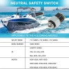 MerCruiser Marine Transmission Neutral Safety Switch 1000-640-004 for Velvet Drive