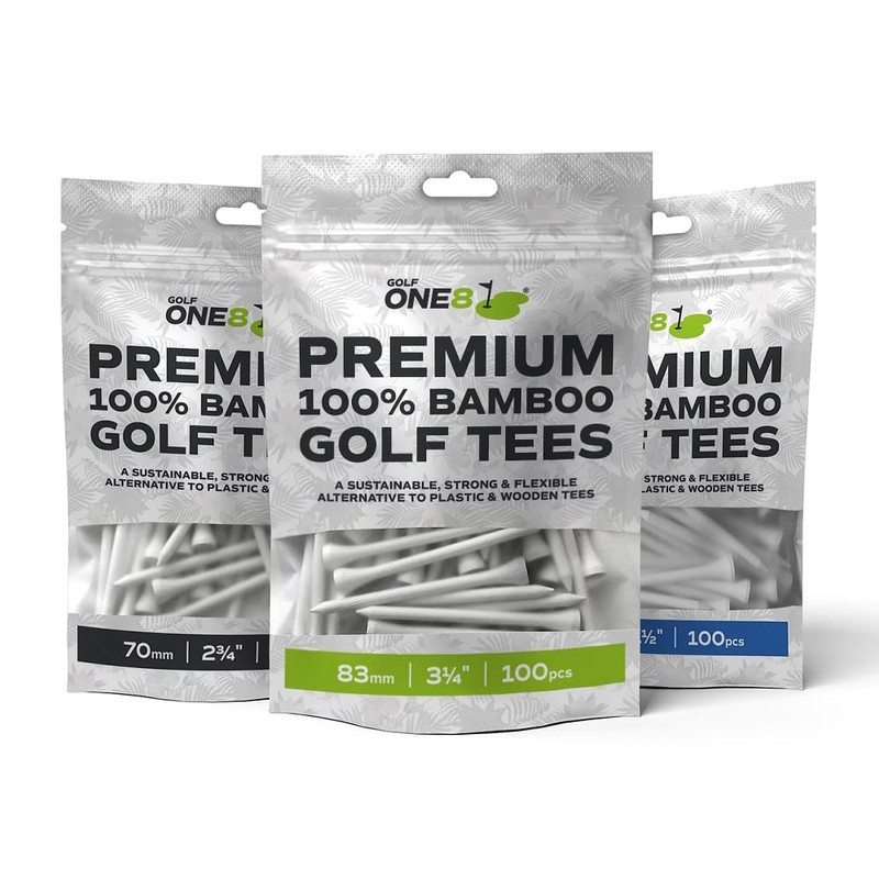 GOLF ONE8® Golf Tees | 2 3/4" Inch - 70mm