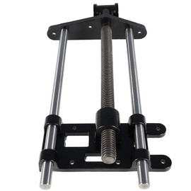 Thomletha 10 Inch Front Vise Woodworking Bench Vise Cast Iron Body Construction with a Solid Steel Main Screw Black