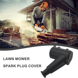 VGOL Pack of 2 Spark Plug Sockets with Spring Compatible with STIHL TS350 TS400 TS410 TS420 OE 128 405 1000,1106 405 1000 Lawn Mower Spark Plug Socket for Garden Yard Farm Black